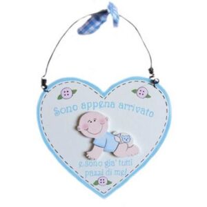 Cuore Legno Nascita Bimbo