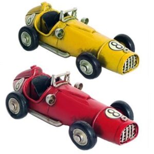 Auto Da Corsa Metallo 2 Colori Assortiti