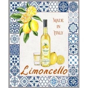 Placca Metallo Limoncello