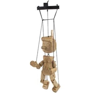 Burattino Pinocchio Legno Naturale 30 CM