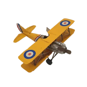 Aereo Metallo Giallo Grande