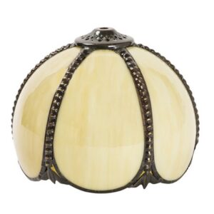 Vetro Tiffany Beige cm 15