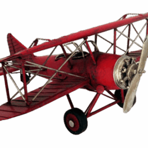 Aereo Metallo Rosso Grande