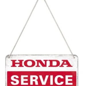 Targa C/filo "Honda Service"